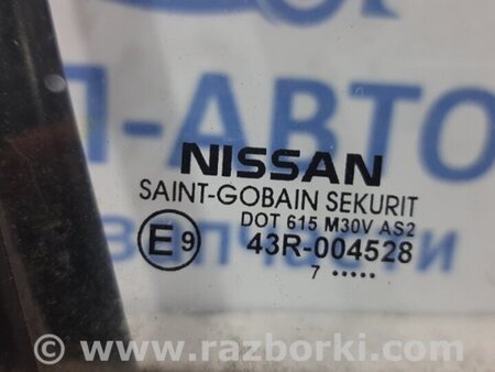 ФОТО Стекло двери задней правой (форточка) для Nissan Tiida/Versa C11 Киев