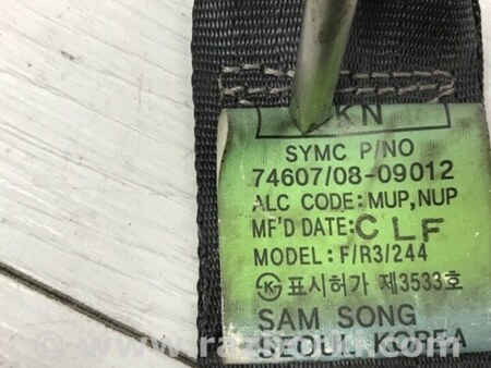 ФОТО Ремень безопасности передний правый для SsangYong Kyron Киев