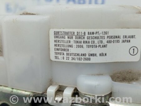 ФОТО Ремень безопасности передний левый для Toyota RAV-4 (05-12) Київ