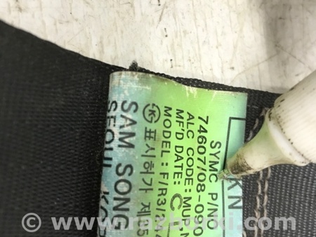 ФОТО Ремень безопасности передний левый для SsangYong Kyron Киев