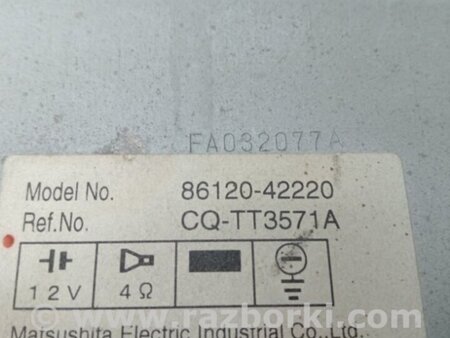 ФОТО магнитофон для Toyota RAV-4 (05-12) Київ