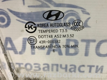 ФОТО Стекло двери переднее правое для Hyundai Santa Fe CM (05-12) Київ