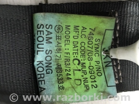 ФОТО Ремень безопасности передний левый для SsangYong Kyron Киев