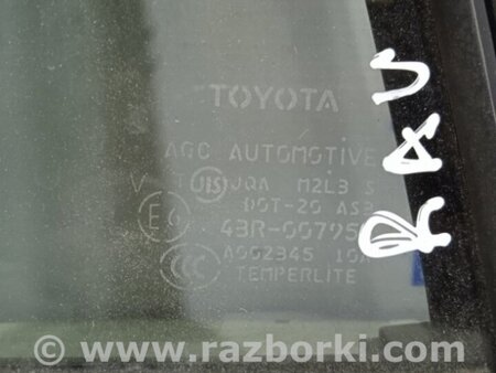 ФОТО Стекло двери задней левой (форточка) для Toyota RAV-4 (05-12) Київ
