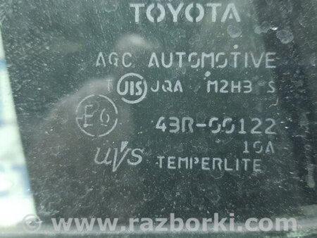 ФОТО Стекло двери задней левой (форточка) для Toyota RAV-4 (05-12) Київ