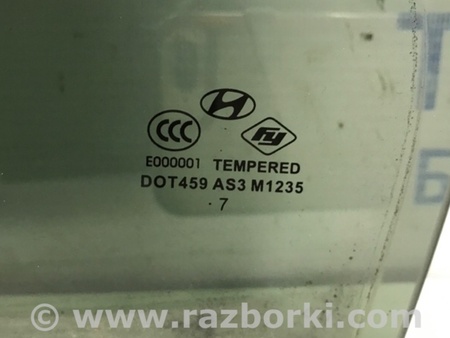 ФОТО Стекло двери задней левой (форточка) для Hyundai Santa Fe CM (05-12) Київ