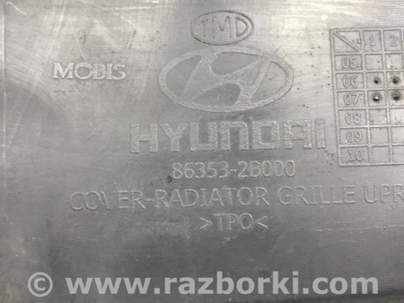 ФОТО Накладка передней панели для Hyundai Santa Fe CM (05-12) Київ