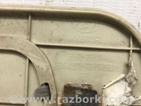 ФОТО Накладка порога для Hyundai Santa Fe CM (05-12) Киев