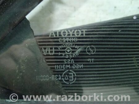 ФОТО Стекло двери задней правой (форточка) для Toyota Camry 40 XV40 (06-11) Київ