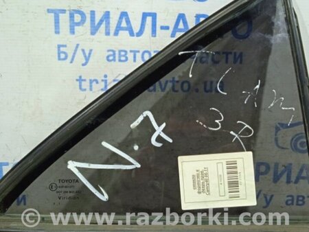 ФОТО Стекло двери задней правой (форточка) для Toyota Camry 40 XV40 (01.2006-07.2011) Киев