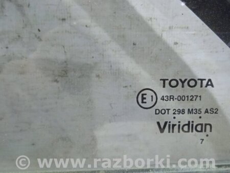 ФОТО Стекло двери задней левой (форточка) для Toyota Camry 40 XV40 (06-11) Київ