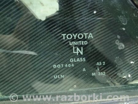 ФОТО Стекло двери задней левой (форточка) для Toyota Camry 40 XV40 (06-11) Київ