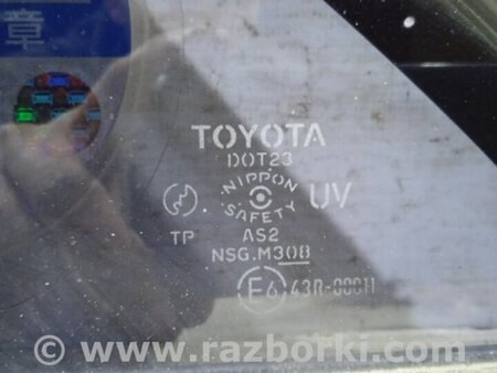 ФОТО Стекло двери задней левой (форточка) для Toyota Camry 40 XV40 (06-11) Київ