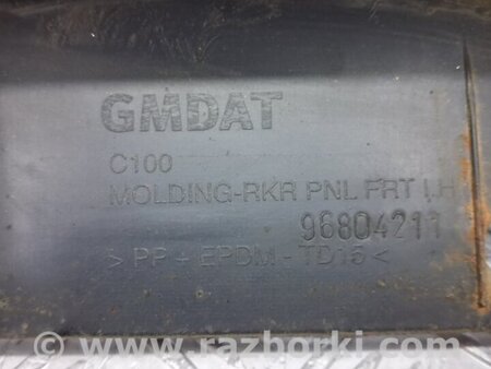 ФОТО Накладка порога внешняя левая для Chevrolet Captiva Киев