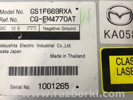 ФОТО магнитофон для Mazda 6 GH (2008-...) Киев