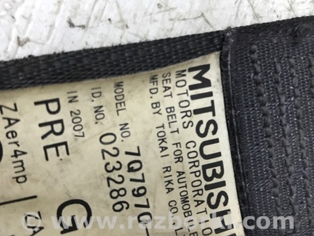 ФОТО Ремень безопасности передний правый для Mitsubishi Lancer X 10 (08-17) Киев