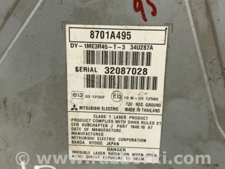 ФОТО магнитофон для Mitsubishi Lancer X 10 (08-17) Киев