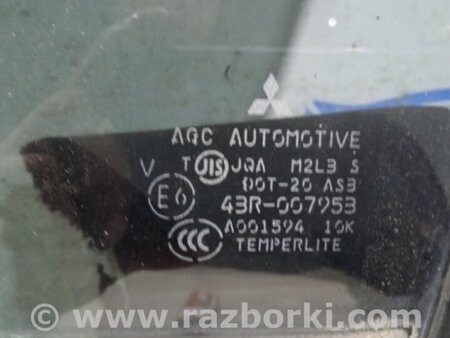 ФОТО Стекло двери заднее левое для Mitsubishi Lancer X 10 (08-17) Киев