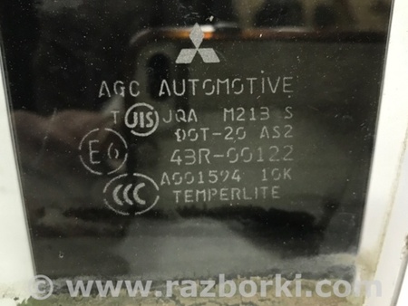 ФОТО Стекло двери заднее левое для Mitsubishi Lancer X 10 (08-17) Киев