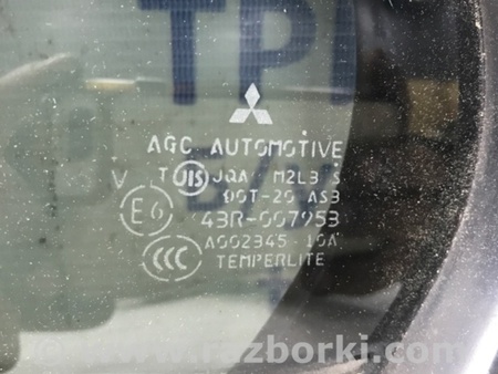 ФОТО Стекло двери задней левой (форточка) для Mitsubishi Lancer X 10 (08-17) Киев