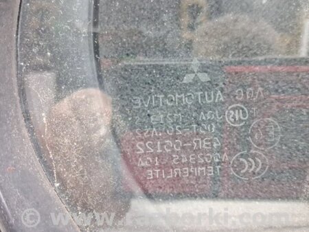 ФОТО Стекло двери задней правой (форточка) для Mitsubishi Lancer X 10 (08-17) Киев