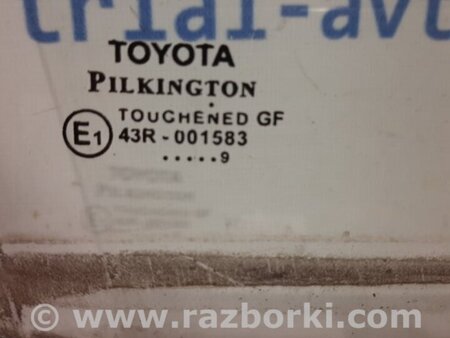 ФОТО Стекло двери заднее правое для Toyota Avensis T270 (10.2008-12.2012) Киев