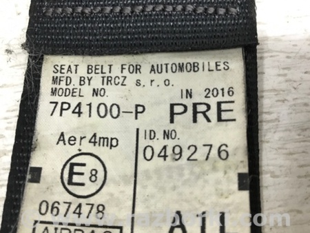 ФОТО Ремень безопасности передний левый для Toyota Avensis T270 (10.2008-12.2012) Киев