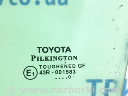 ФОТО Стекло двери заднее левое для Toyota Avensis T270 (10.2008-12.2012) Киев