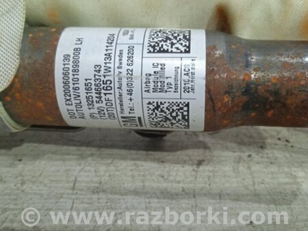 ФОТО Airbag потолка(шторка) левый для Chevrolet Cruze J300 (2008-2016) Київ