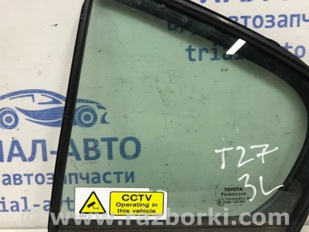 ФОТО Стекло двери задней левой (форточка) для Toyota Avensis T270 (10.2008-12.2012) Київ