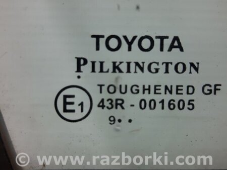 ФОТО Стекло двери задней правой (форточка) для Toyota Avensis T270 (10.2008-12.2012) Киев
