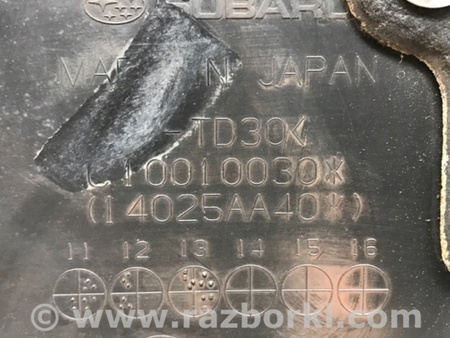 ФОТО Декоративная крышка ДВС для Subaru Forester SJ (2013-2018) Киев