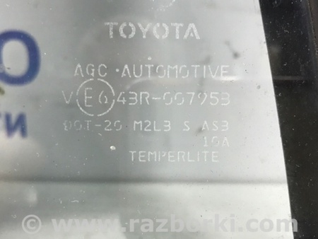 ФОТО Стекло двери задней левой (форточка) для Toyota RAV-4 (15-18) Київ