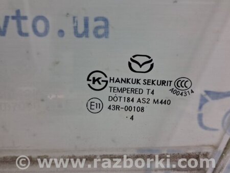 ФОТО Стекло двери переднее левое для Mazda 3 BM/BN (2013-2019) (III) Київ
