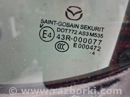 ФОТО Стекло двери задней левой (форточка) для Mazda 3 BM/BN (2013-2019) (III) Київ