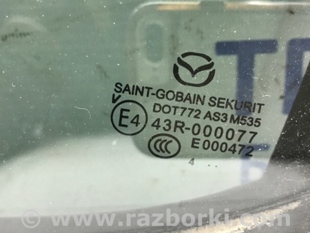 ФОТО Стекло двери задней левой (форточка) для Mazda 3 BM/BN (2013-2019) (III) Київ