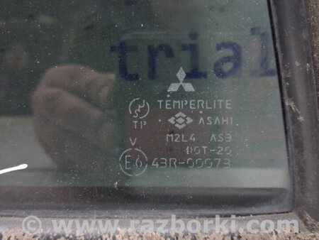 ФОТО Стекло двери задней левой (форточка) для Mitsubishi Pajero Sport (96-09) Київ