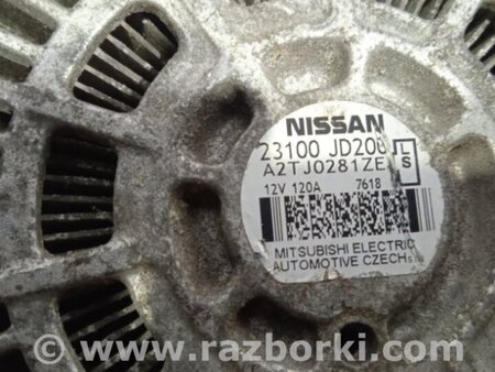 ФОТО Генератор для Nissan Qashqai (07-14) Киев