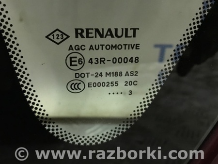 ФОТО Стекло в кузов заднее левое для Renault Scenic III Киев