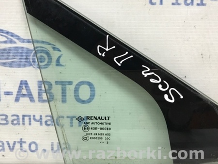 ФОТО Стекло двери угловое правое для Renault Scenic III Киев