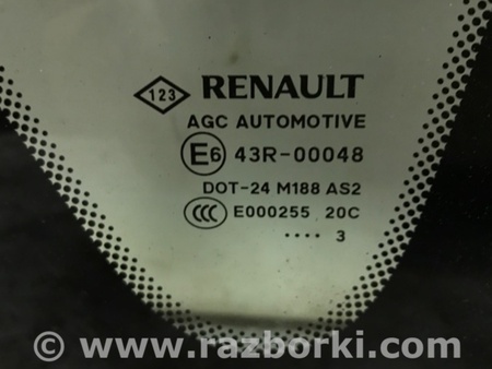 ФОТО Стекло в кузов заднее правое для Renault Scenic III Киев