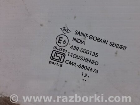 ФОТО Стекло двери заднее правое для Dacia Duster Киев