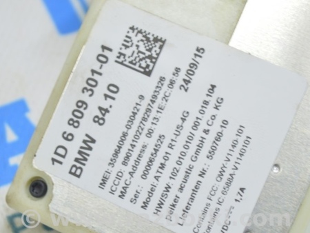ФОТО GPS Antenna Control Module для BMW 3 F30 Одесса