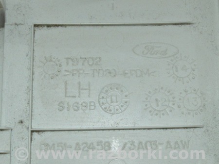 ФОТО Накладка центральной стойки верхняя (ремень) левая для Ford Focus 3 (01.2010 - 03.2018) Одесса