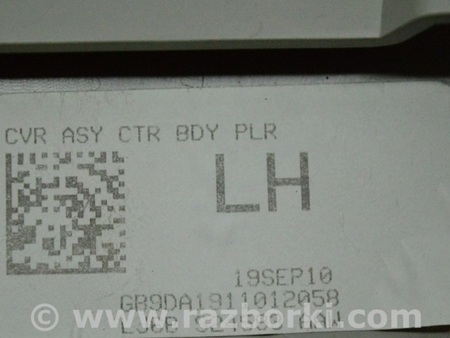 ФОТО Накладка центральной стойки верхняя (ремень) левая для Ford Escape 4 (01.2018-...) Одесса