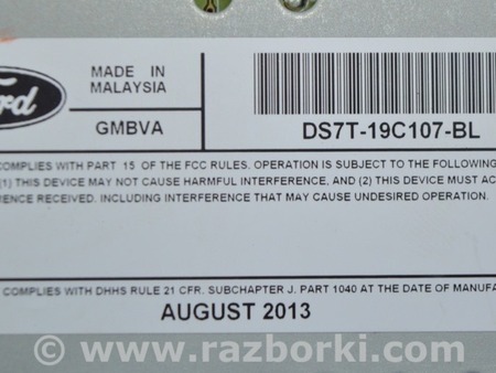 ФОТО Радио для Ford Fusion USA 2 поколение (12-20) Одесса