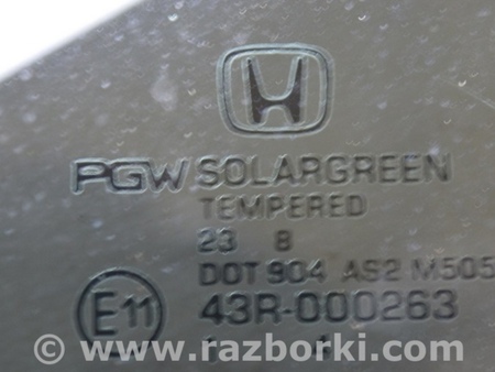 ФОТО Стекло двери переднее левое для Honda Accord CV (2017 -2022) Одесса