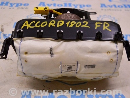 ФОТО Подушка безопасности airbag пассажирская (в торпеде) для Honda Accord CV (2017 -2022) Одесса