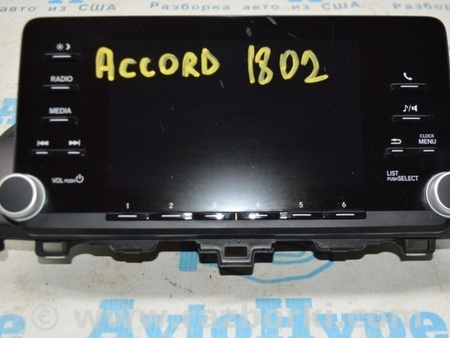 ФОТО Монитордисплейнавигация для Honda Accord CV (2017 -2022) Одесса
