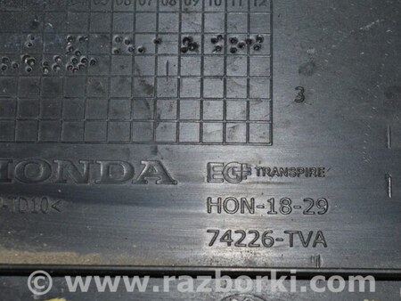 ФОТО Накладка защита от воды для Honda Accord CV (2017 -2022) Одесса